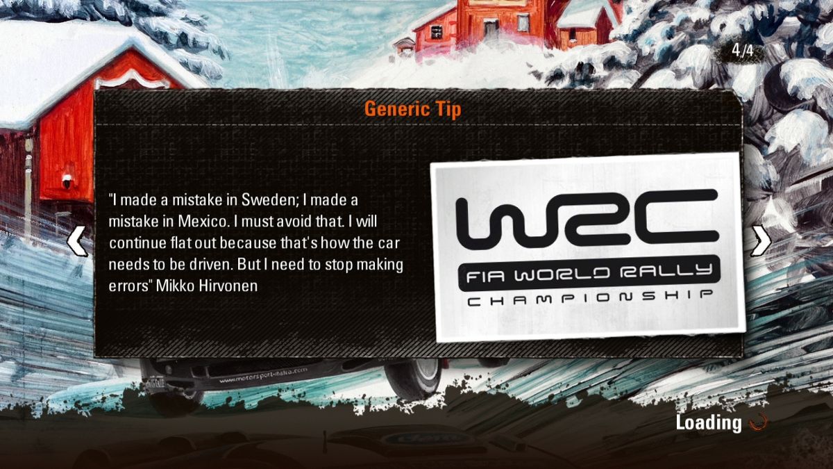 WRC 3 screenshot 2 for Playstation Vita